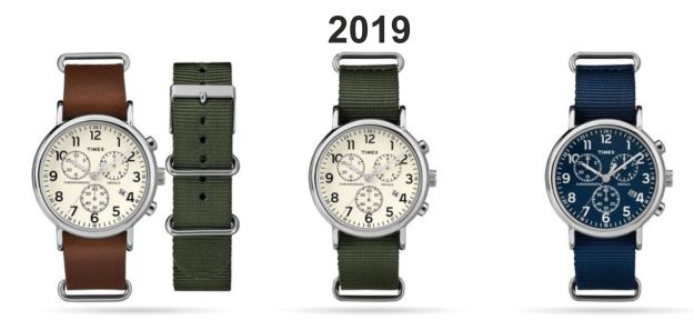 Timex Weekender Versions 2019